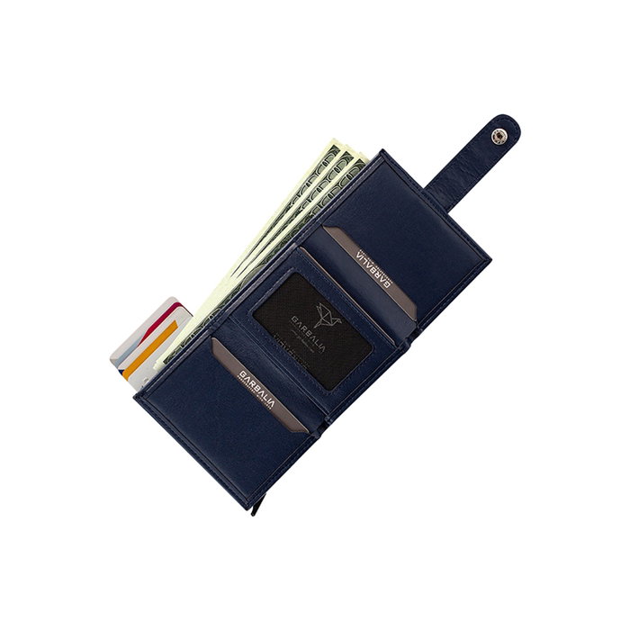 Zoozie Bags Billetera para Hombre Azul Oscuro
